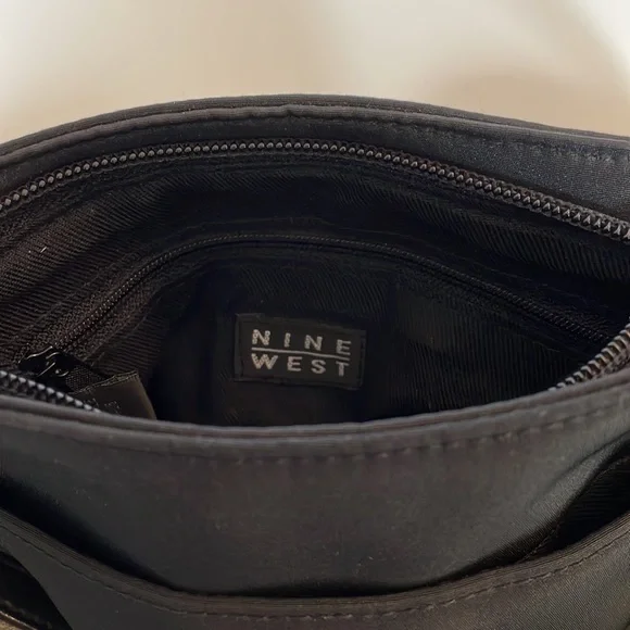 Nine West Black Nylon North/South Crossbody - Picture 7 of 7